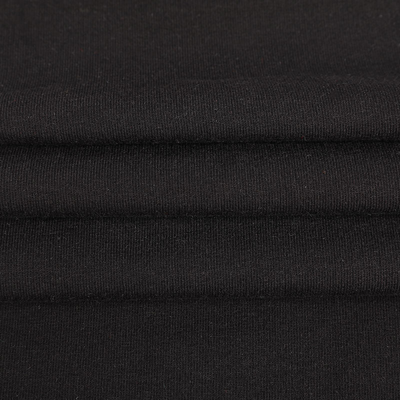 32s CVC + 32s CVC + 30D Spandex Terry Fabrik