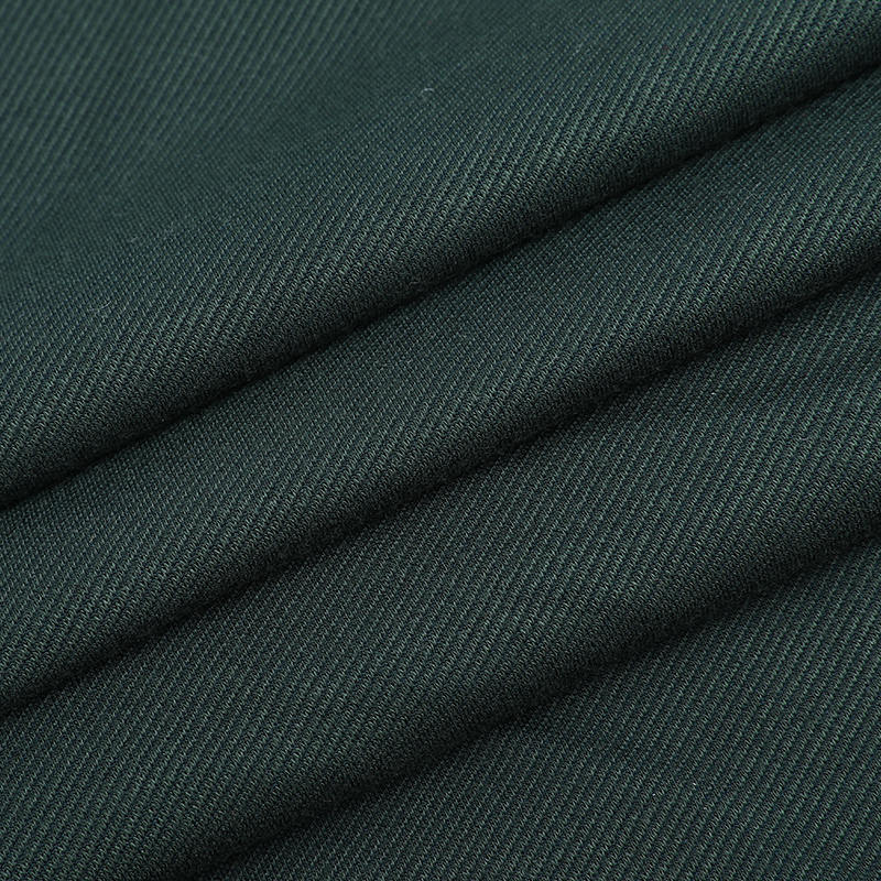 40s R + 75/40 Poliester Bersalut Spandeks Kain Twill Dua Sisi